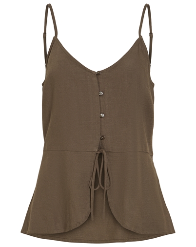 Vila - VIKeta Singlet Top - Slate Black 